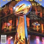 New Orleans Spice Brass Band on the 2013 Super Bowl Program and Ticket